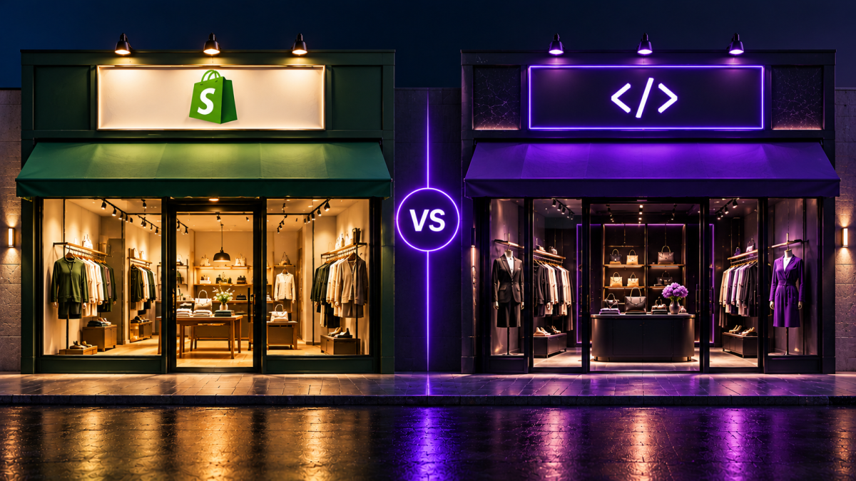 Shopify vs Custom E-Commerce Website: Which Is Right for Your Retail Store?
